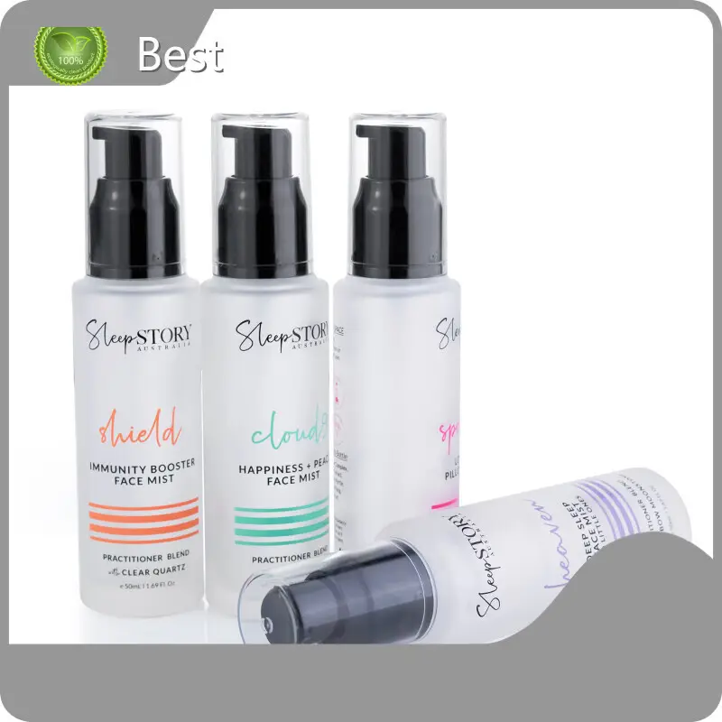 Best Glass Lotion Bottles with Pump Silk Printing Manufacturer 1