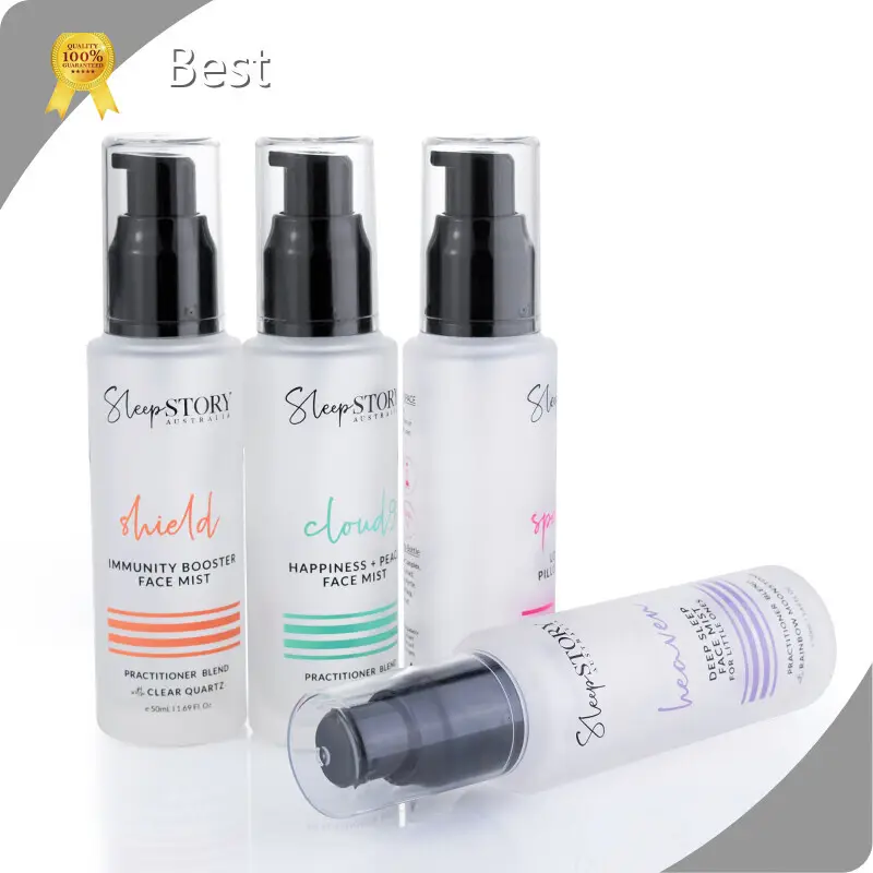 Ustomized Glass Lotion Bottles with Pump Wholesale Company 1