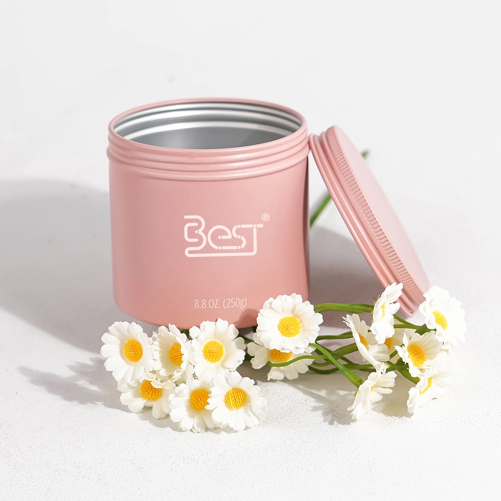 Barattolo di crema in alluminio personalizzato da 250 g | Imballaggio in metallo di alta qualità per prodotti di lusso per la cura della pelle e il benessere BEST-80109 1