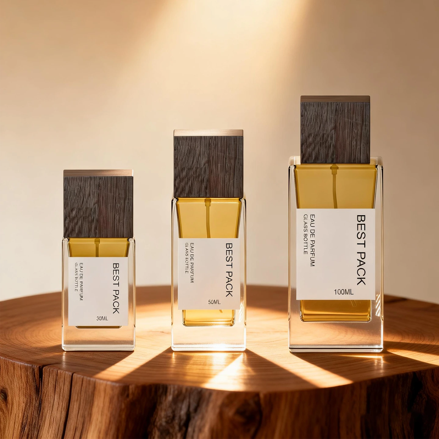 펌프형 스프레이가 달린 투명 유리 향수병 (30ml / 50ml / 100ml) | 리필 가능한 여행용 스프레이 분무기 (빈 용기) BEST-X20030 1