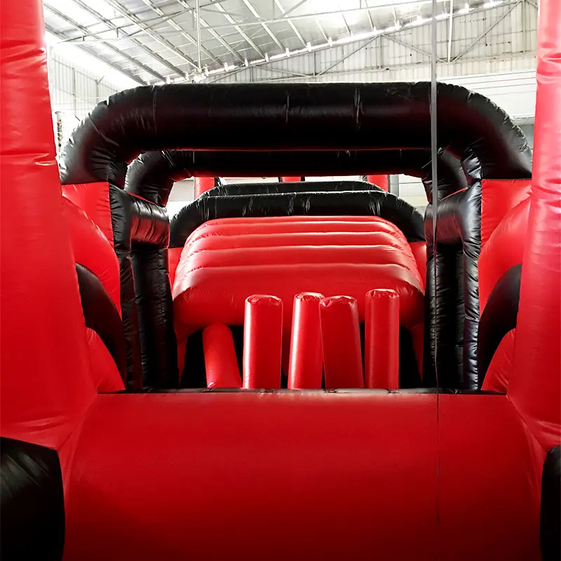 KK INFLATABLE funny obstacle course for kids manufacturer for adventure 6