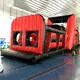 KK INFLATABLE funny obstacle course for kids manufacturer for adventure 4