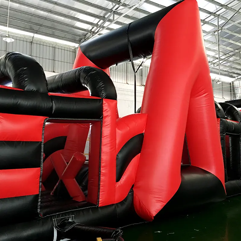 KK INFLATABLE funny obstacle course for kids manufacturer for adventure 5