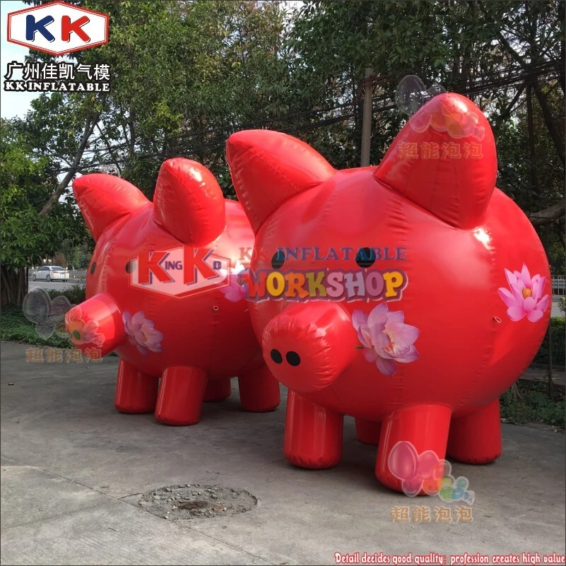 Inflatable Pig  Model for Advertising 1