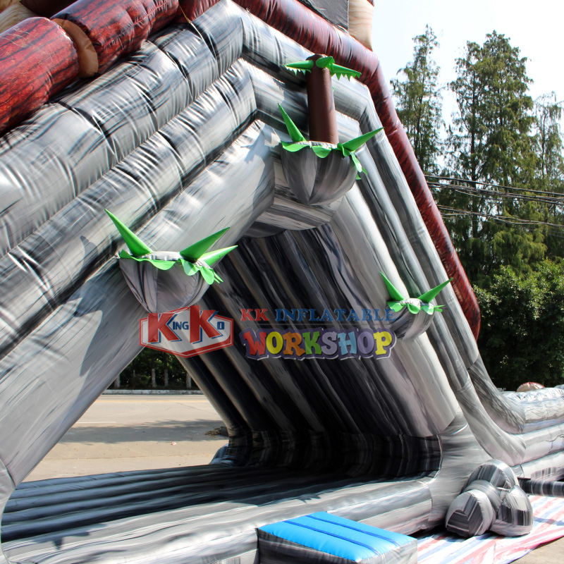 Tobogán acuático inflable con rampa seca, tobogán seco, rápidos salvajes, productos nuevos y populares 5