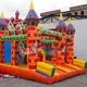 KK INFLATABLE hot selling commercial inflatable water slides jump bed for paradise 3