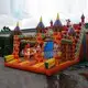 KK INFLATABLE hot selling commercial inflatable water slides jump bed for paradise 6