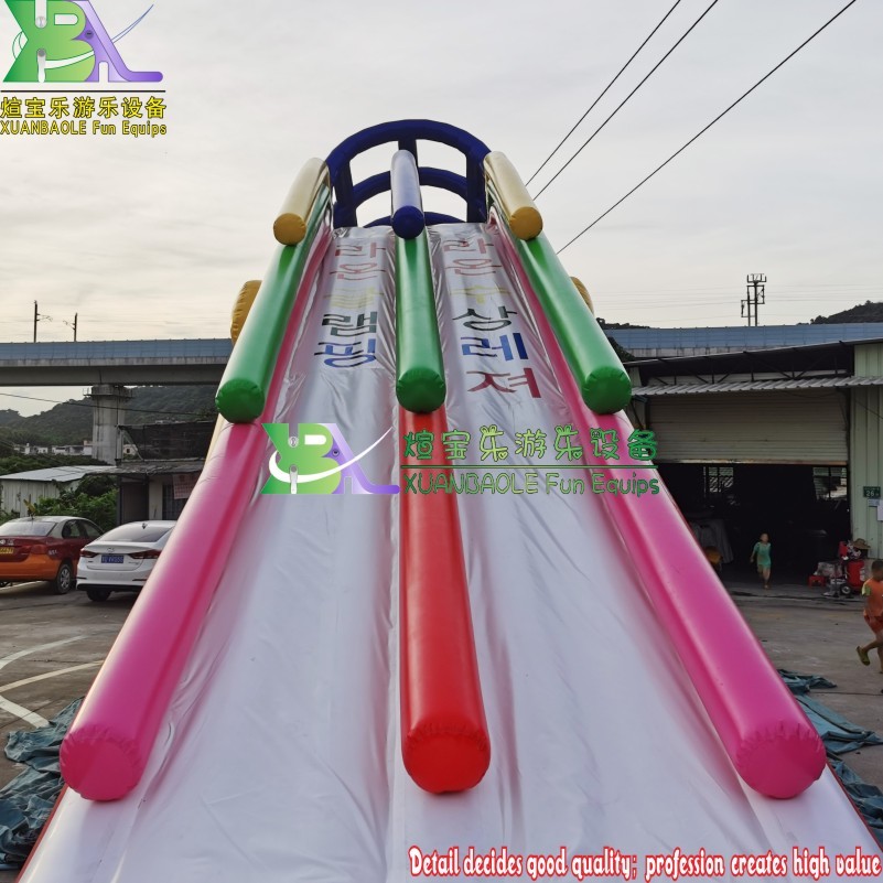 Large Resort Commercial Aqua Park Water Games Crazy Fun Inflatable Floating Water Slide For Adults On Lake Sea 5