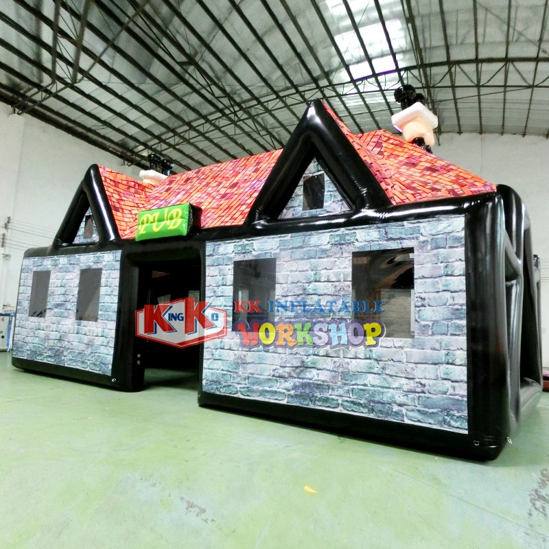 Classic style Irish pub tent inflatable portable bar booth inflatable room 1