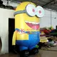 minion christmas blow up happy inflatable model KK INFLATABLE Brand 2