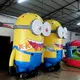 minion christmas blow up happy inflatable model KK INFLATABLE Brand 5