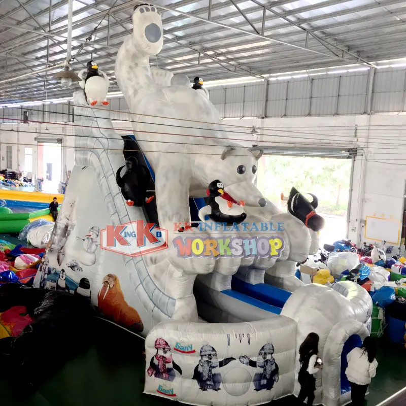kids slide KK INFLATABLE Brand backyard water slide factory 2