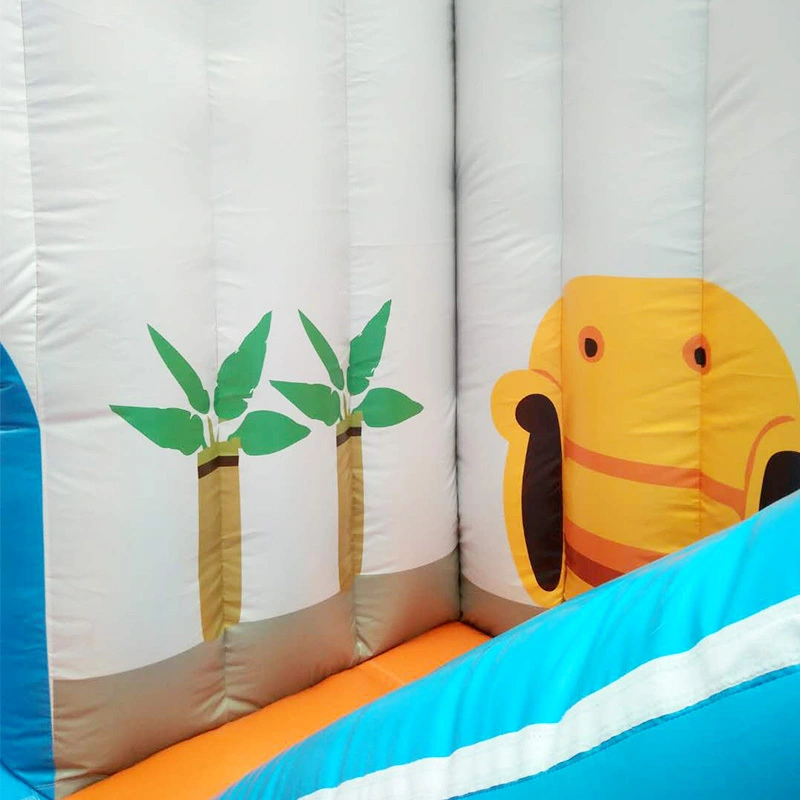 KK INFLATABLE Brand firefighting kids rehearse inflatable obstacle course 6