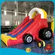 fire shape OEM bouncy slide KK INFLATABLE 1