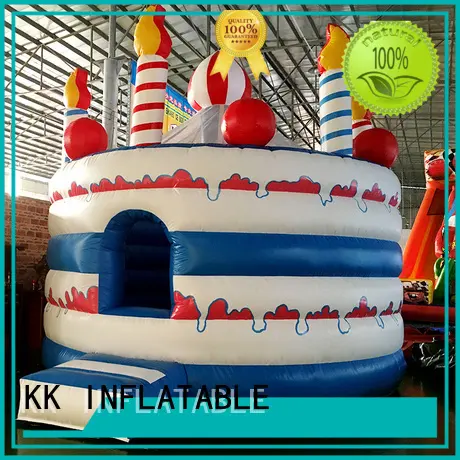 kids bouncer printed KK INFLATABLE Brand moonwalk bouncers manufacture 1