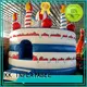 kids bouncer printed KK INFLATABLE Brand moonwalk bouncers manufacture 1