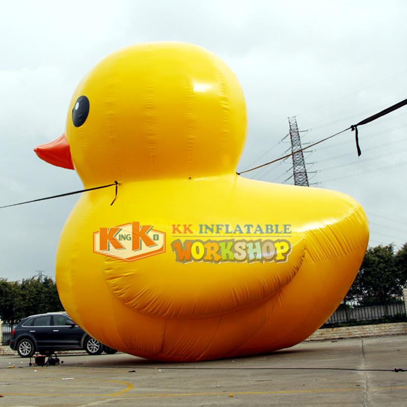 Publicidad inflable impermeable de la historieta del patito del PVC de 0,9m m 7