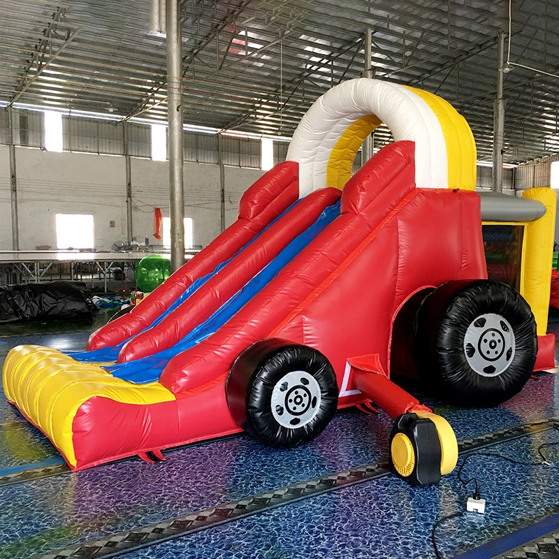 The Car theme Amusement Park Inflatable Slide for Kids 1