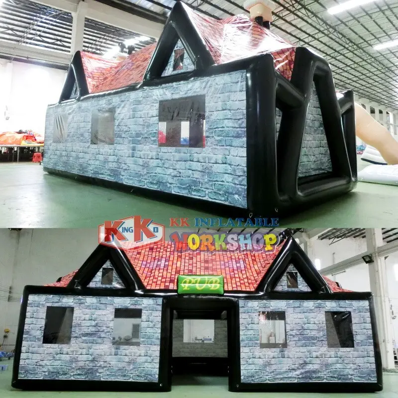 colorful large inflatable tent factory price for exhibition 7