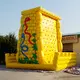 KK INFLATABLE funny rock climbing inflatable trampoline for entertainment 7