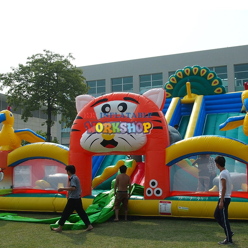 Bouncy castle prices commercial big Slide Playground Inflatable Park jumper games for adults 1