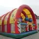 KK INFLATABLE creative bouncy obstacle course factory price for children 4