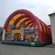 KK INFLATABLE creative bouncy obstacle course factory price for children 2