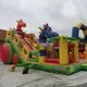KK INFLATABLE attractive blow up obstacle course good quality for sport games 3