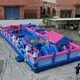 inflatable assault course aircraft for sport games KK INFLATABLE 6