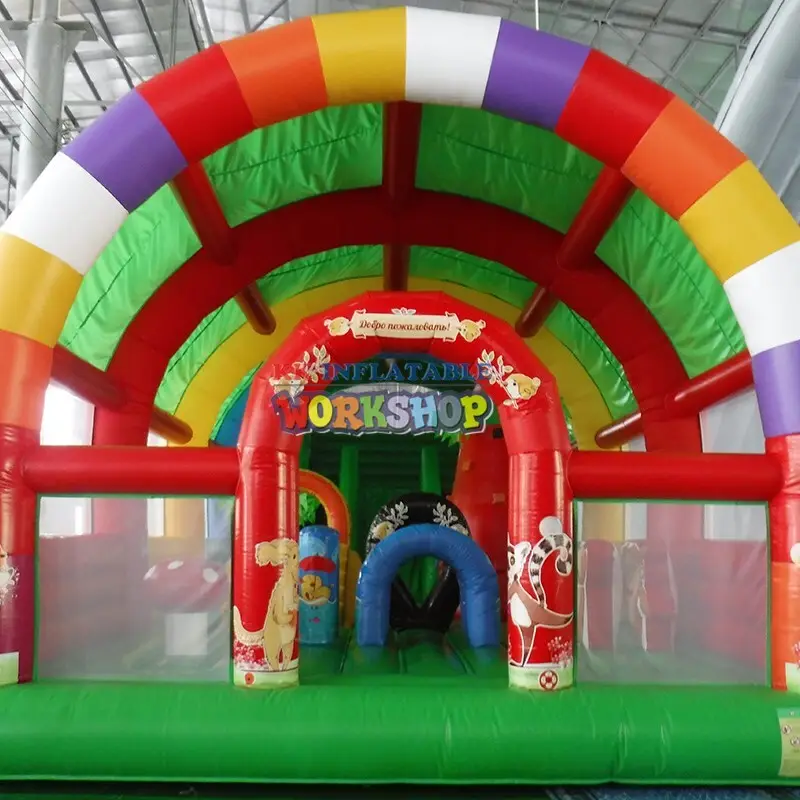 durable inflatable bouncers manufacturer for amusement park 3