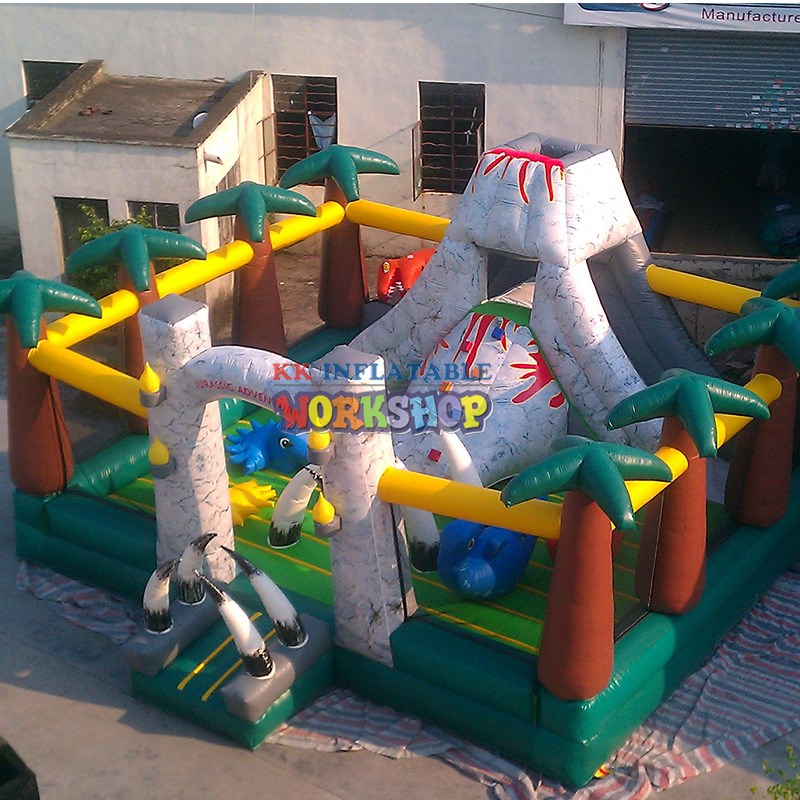 climbing obstacle course for kids supplier for racing game KK INFLATABLE 7