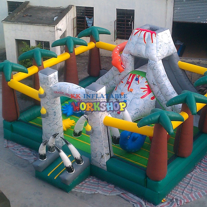 climbing obstacle course for kids supplier for racing game KK INFLATABLE 2