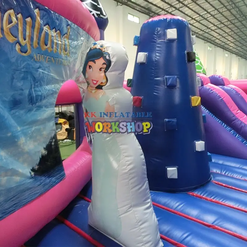 multifuntional inflatable obstacles climbing factory price for children 7