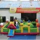 inflatable obstacle course panda for sport games KK INFLATABLE 3