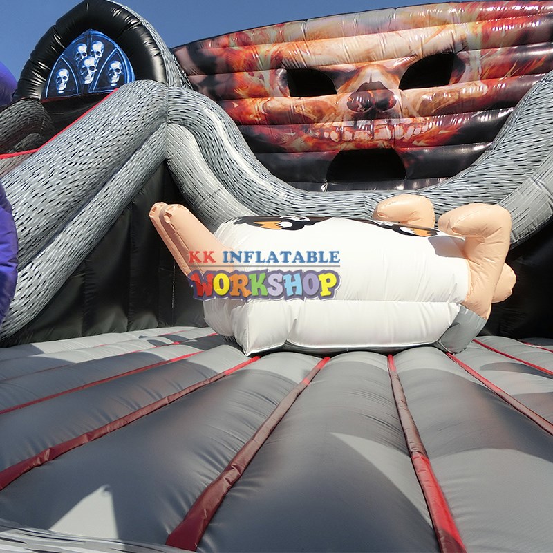 funny inflatable obstacles cartoon supplier for playground 6