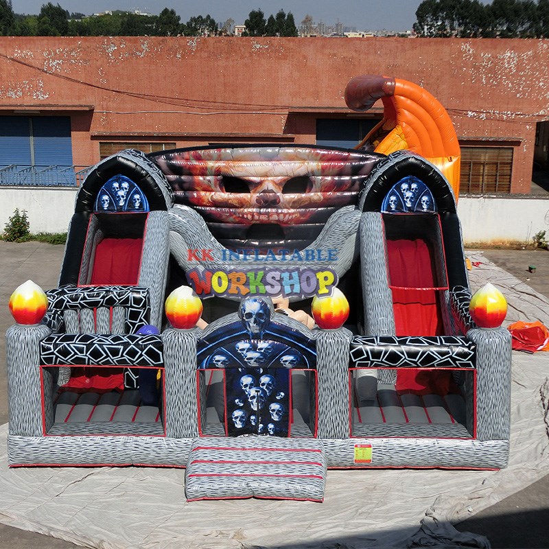 funny inflatable obstacles cartoon supplier for playground 4