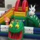 KK INFLATABLE climbing water obstacle course good quality for sport games 5