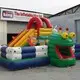 KK INFLATABLE climbing water obstacle course good quality for sport games 3