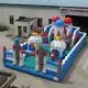 KK INFLATABLE climbing water obstacle course good quality for sport games 7