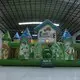 KK INFLATABLE portable water slide jumper supplier for paradise 3