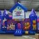 KK INFLATABLE portable water slide jumper supplier for paradise 4