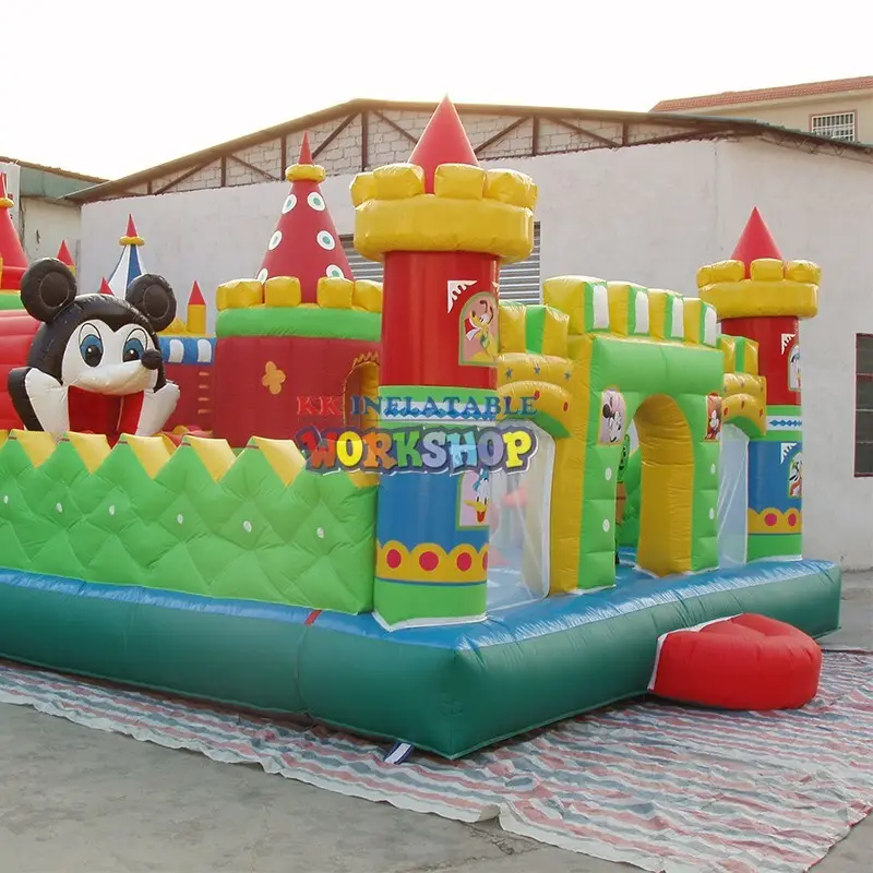 KK INFLATABLE creative outdoor obstacle course climbing for racing game 3