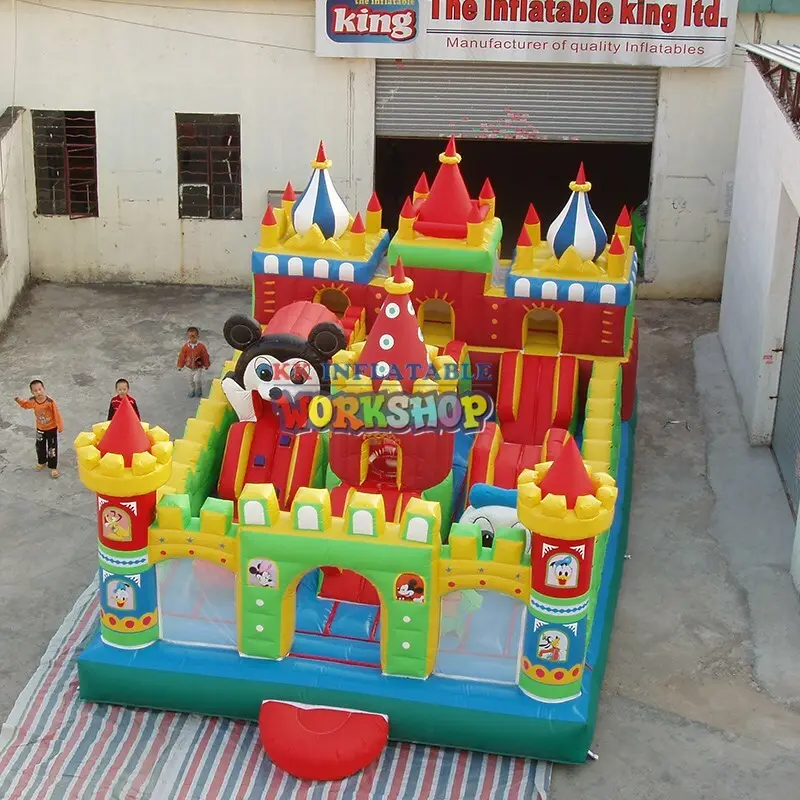 KK INFLATABLE creative outdoor obstacle course climbing for racing game 4