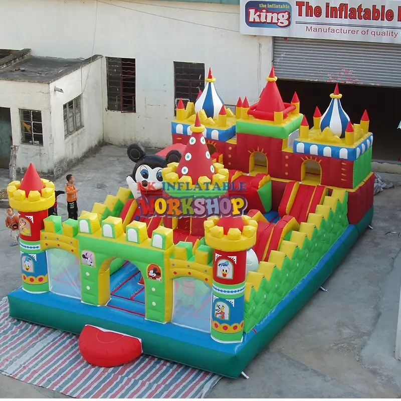 KK INFLATABLE creative outdoor obstacle course climbing for racing game 2