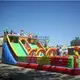 transparent inflatable bouncy castle jumping for amusement park KK INFLATABLE 3