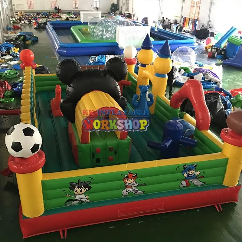 KK INFLATABLE animal shape jumping castle manufacturer for amusement park1 4