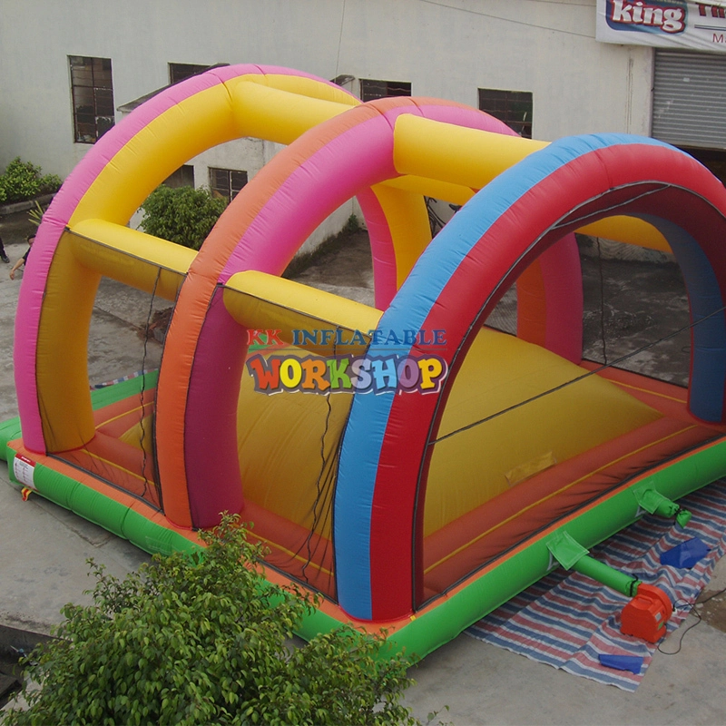Amusement Park Inflatable jumping pillow bouncing Bed, Wedding Party Kids Inflatable bouncy house 1