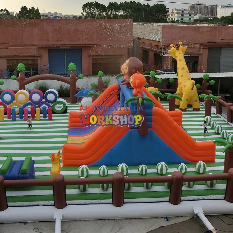 KK INFLATABLE long inflatable iceberg wholesale for for amusement park 6