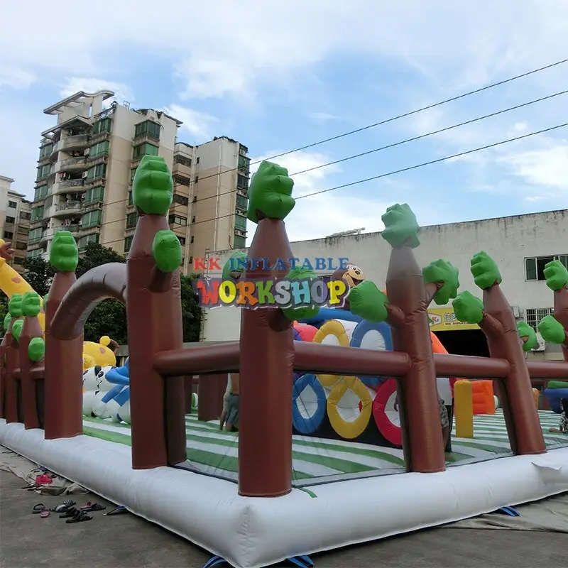 KK INFLATABLE long inflatable iceberg wholesale for for amusement park 4