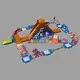 KK INFLATABLE creative inflatable floating water park wholesale for beach seaside 5